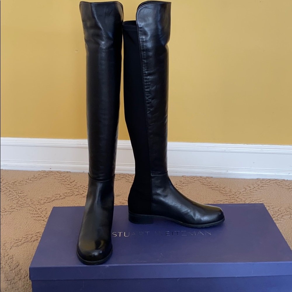 Stuart Weitzman - 5050 Nappa boots - New